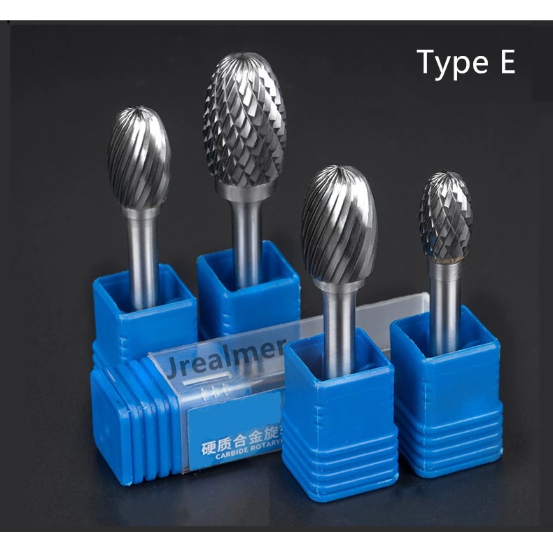 ดอกสว่านทังสเตนคาร์ไบด์ ก้าน E ขนาด 6 มม. สําหรับเครื่องเจียรไฟฟ้า 1 ชิ้น