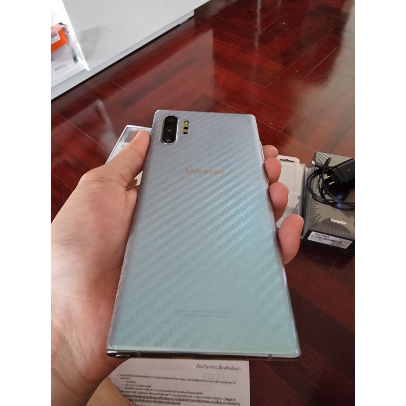 Galaxy Note 10 Plus Aura Glow 256GBเครื่องศูนย์ไทย พร้อมเคสuagและsamsung