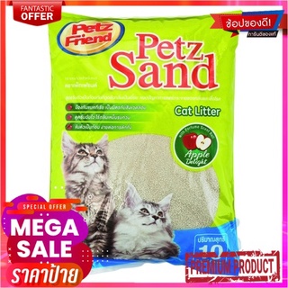 เพ็ทส์เฟรนด์ ทรายแมว กลิ่นแอปเปิ้ล 10 ลิตรPETZFRIen_USD CAT SAND APPLE 10 L.