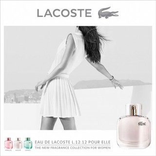 Lacoste Eau de Lacoste L.12.12 Pour Elle Elegant Edt 90 ml. (กล่องซีล)