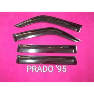 กันสาดรถ PRADO 95 window visor