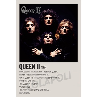 โปสเตอร์ปกอัลบั้ม Queen II - Queen