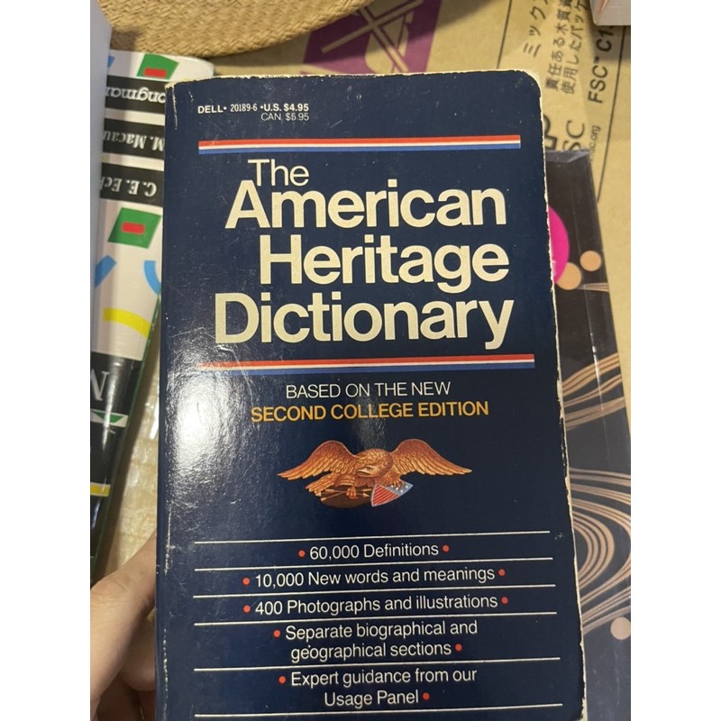 American Heritage Dictionary แถมหนังสือเก่งไวยกรณ์กับ Bringther Grammar มือ 2