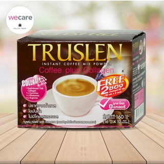 Truslen Coffee Plus Collagen (1 กล่อง มี 10 ซอง) ทรูสเลน กาแฟ คอลลาเจน