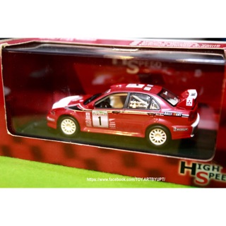 รถ Mitsubishi EVO 6.5 Tommi Making Edition BY HIGH SPEED สเกล 1/43