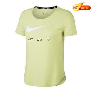 เสื้อวิ่งNikeของแท้!! รุ่นWomens Short-Sleeve Running Top (CJ1970-367)