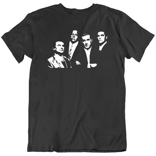 เสื้อยืด พิมพ์ลายภาพยนตร์ Goodfellas Gangster Mafia Mob สไตล์เรโทร คลาสสิก สําหรับผู้ชาย