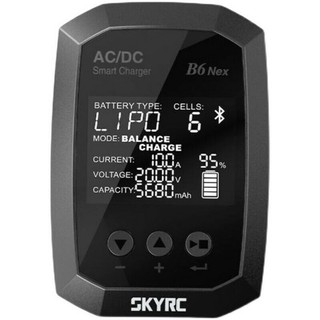 SKYRC B6 NEX AC/DC 200W เครื่องชาร์จอัจฉริยะ B6nex 10A Bluetooth 5.0 LiPo/LiIon/LiFe/LiHV 1-6 cell ผ่านแอปได้