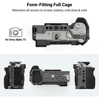 SmallRig โครงใส่กล้อง พร้อมที่จับด้านข้าง สำหรับ Sony A7C 3212B