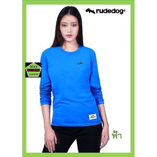 Rudedog เสื้อแขนยาว ชาย หญิง รุ่น Warrios สีฟ้า