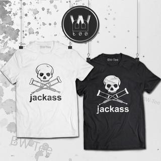 Tee - JackassTshirtน่ารักTshirtUnisexHypebeastTshirtตลกเสื้อผ้าสตรีทแวร์วงTshirtอะนิเมะTshirtเทรนด์