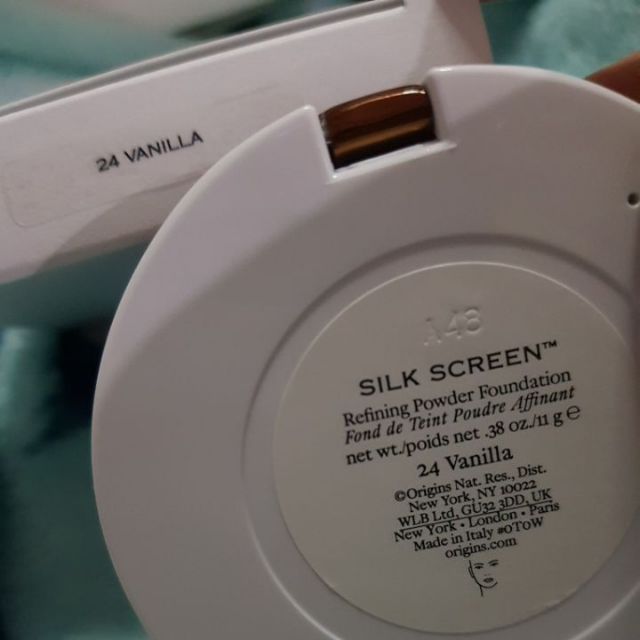 silk screen refining powder foundation