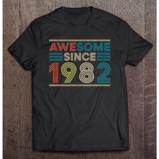 ดีเลิศตั้งแต่ปี1982 40Th Bday ของขวัญ40ปีของขวัญวันเกิดเสื้อกล้ามเสื้อยืดสำหรับผู้หญิงเสื้อยืดสำหรับผู้ชายเสื้อยืดคู่รัก