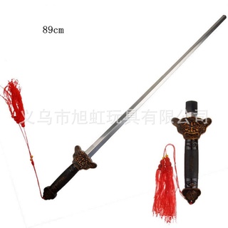 กระบี่ ดาบจีน ของเล่นเด็ก ดาบ Telescopic swords toys stainless steel morning exercise sword props