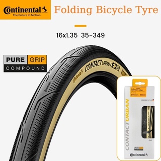 Continental ยางล้อรถจักรยาน 16x1.35 35-349 16 นิ้ว สําหรับรถจักรยานแบบพับ BMX