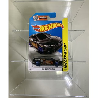 Hot wheels 2008 LANCER EVOLUTION 2014 HW OFF ROAD ROAD RALLY 77 OF 250 EVO รถเฉินหลง