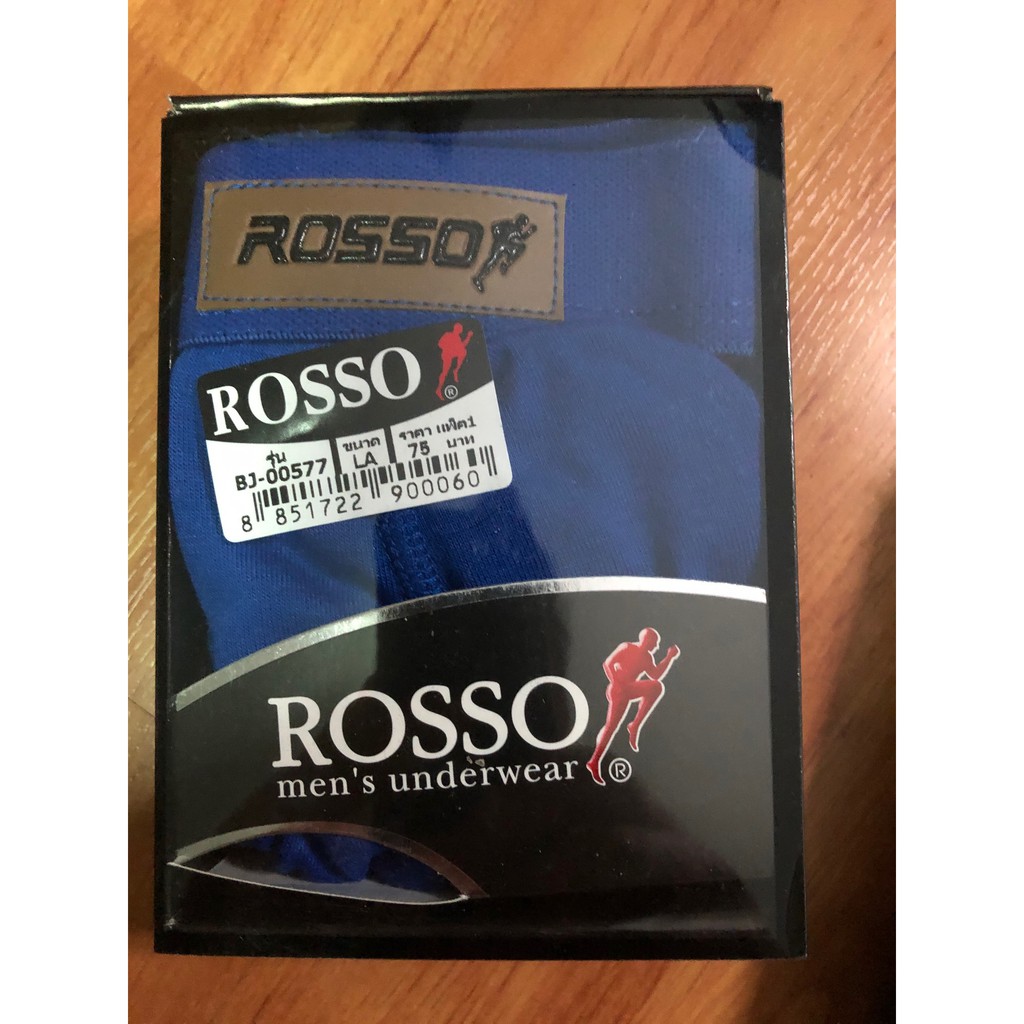 กางเกงในชายมือ1 ROSSO ป้ายหนัง ของใหม่ Size L