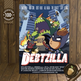 Debtzilla บอร์ดเกม คู่มือภาษาอังกฤษ