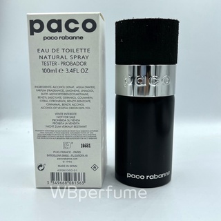 น้ำหอม แท้100% Paco Paco Rabanne for women and men edt 100ml Tester