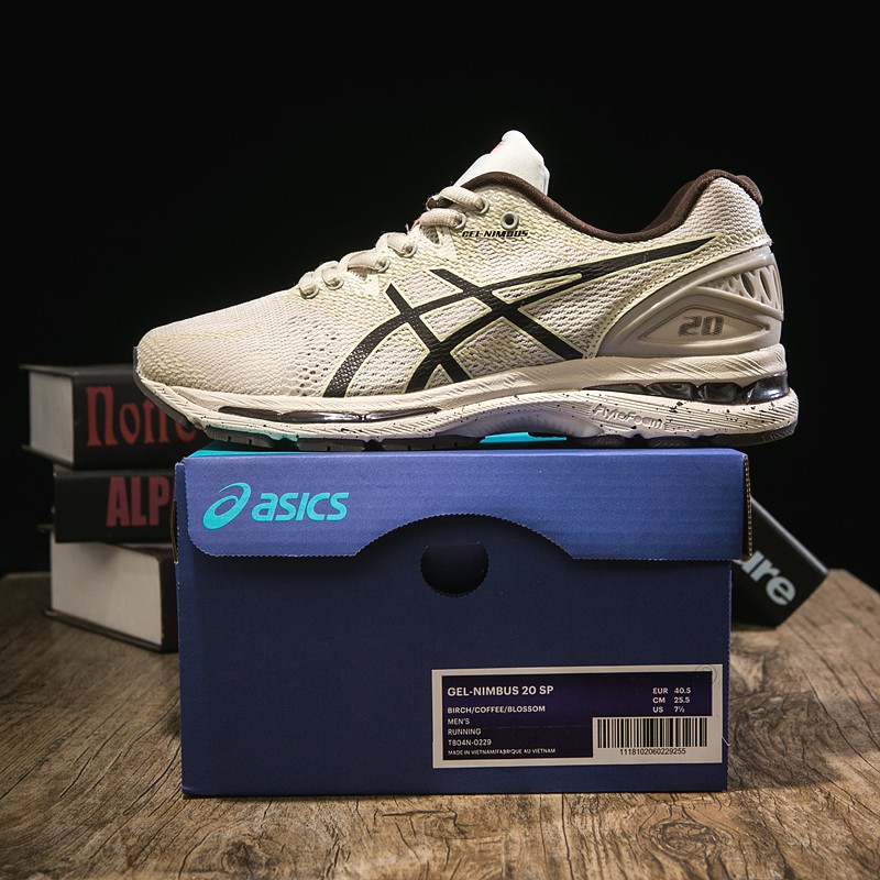 asics gel nimbus 9 beige