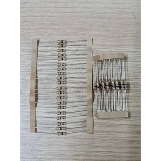 0000845 R 20 โอม 1/2 W 5% R Resistor ตัวต้านทาน  20 ชิ้น