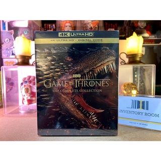 [แผ่นหนังลิขสิทธิ์แท้] Game of Thrones: The Complete Collection Season 1-8 4K ของใหม่มือ 1 (Pre-Order)