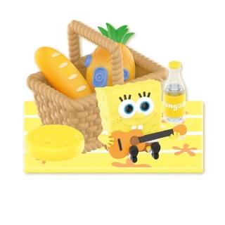 พร็อพกล่องสุ่ม พร็อพของเล่น ของขวัญวันเกิด Popmart Spongebob SpongeBob Picnic Party Series Prop