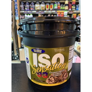 Ultimate Iso sensation 5 lbs. โปรตีนสร้างกล้ามเนื้อไขมันต่ำขนาด 5ปอนด์