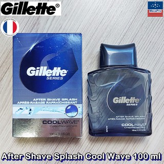 Gillette® Series After Shave Splash Cool Wave 100 ml ยิลเลตต์ ผลิตภัณฑ์บำรุงผิวหน้า หลังการโกนหนวด