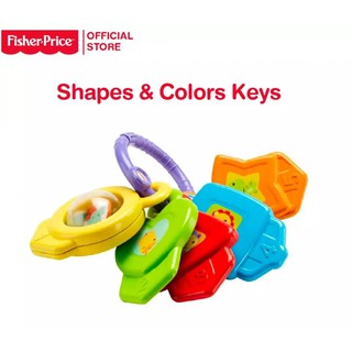 FisherPrice Shapes &amp; Colors Keys ของเล่นพัฒนาการเด็ก เซตกุญแจ