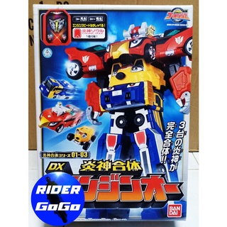 หุ่นยนต์ขบวนการโกออนเจอร์ เอนจินโอ Go-Onger (DX ENGINE-OH) สภาพสวยใหม่มากๆ เอนจินโซลครบ ของแท้Bandai ประเทศญี่ปุ่น