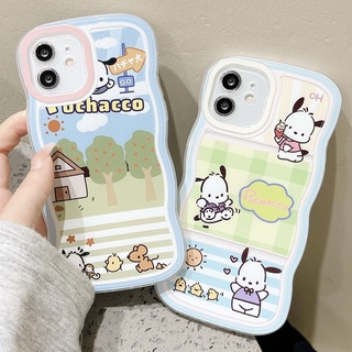 เคสไอโฟน เคสไอโฟน11 เคสโทรศัพท์ เข้ากันได้กับ iphone 13 pro max เคส iPhone เคสใสนุ่มหนา TPU กันกระแทก รูปแบบคลื่นป้องกันกล้อง การ์ตูน เข้ากันได้กับ iPhone 13 Pro Max iPhone 12 Pro Max iPhone 11 iPhone 7 Plus iPhone 6 6s plus