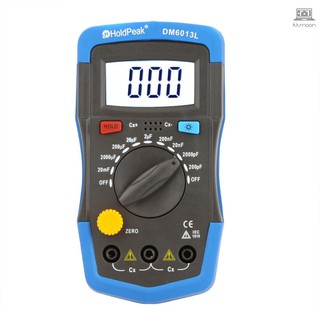 DM6013L Handheld Digital Capacitance Meter Capacitor w/ LCD Backlight