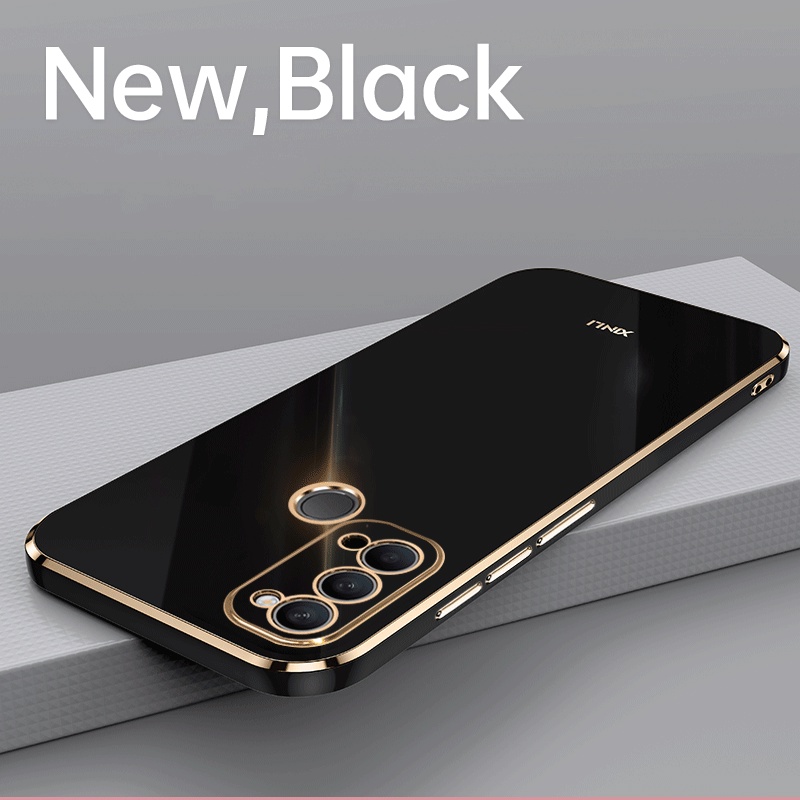 เคส Realme C17 เคสกันกระแทก ซิลิโคนนิ่ม ชุบไฟฟ้า เคสฝาหลัง Realme C17 C 17 เคสโทรศัพท์