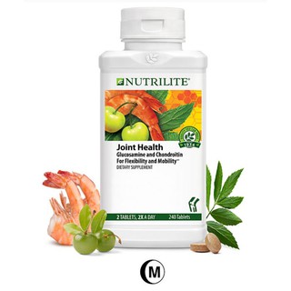 NUTRILITE Joint Health ป้องกันโรคข้อเข่าเสื่อม บำรุงไขข้อ ลดอาการปวดข้อใน 7 วัน(Glucosamine375mg/เม็ด+OptiMSM445mg/เม็ด)