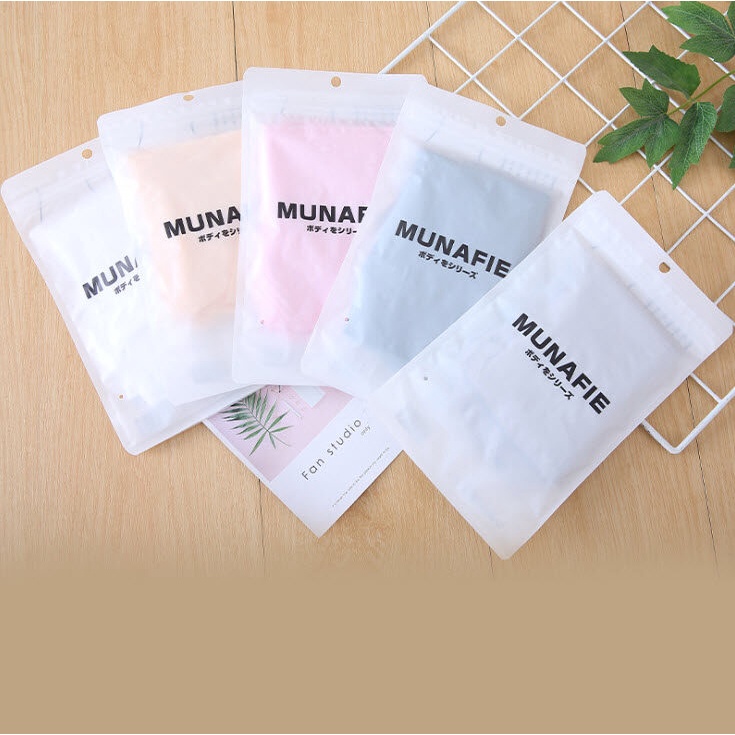 🌷 กางเกงในสตรี ขาเว้า ขอบสูง เก็บพุง Munafie (ของแท้) แบรนด์ญี่ปุ่น ชั้นใน กางเกงในหญิง ผ้าทอ ใส่ซองทุกตัว 🌷 - รูปที่ 5