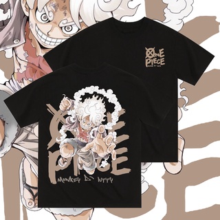 แฟชั่นคลาสสิกเสื้อยืด ลายการ์ตูนอนิเมะ วันพีช ALVACOTH 0018 LUFFY JOYBOY GEAR 5 FIFTH ONE PIECE สไตล์ญี่ปุ่น