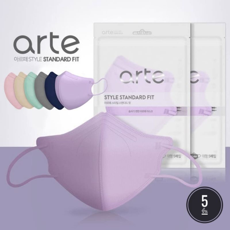 แท้💯% มีสินค้าพร้อมส่ง Arte 2D Mask KF94หน้ากากอนามัยเกาหลี Made in Korea