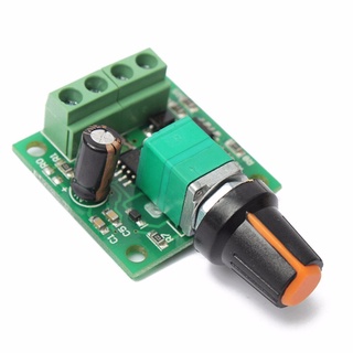 โมดูลปรับความเร็วมอเตอร์ DC แบบ PWM DC 1.8-12V 2A PWM Motor Speed Controller 0~100% Adjustable Drive Module 1803B