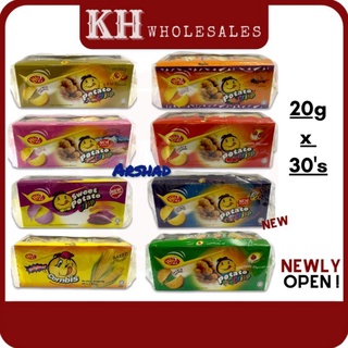 ขนม Win 2 Potato Crisps (20 กรัม/30แพ็ค)