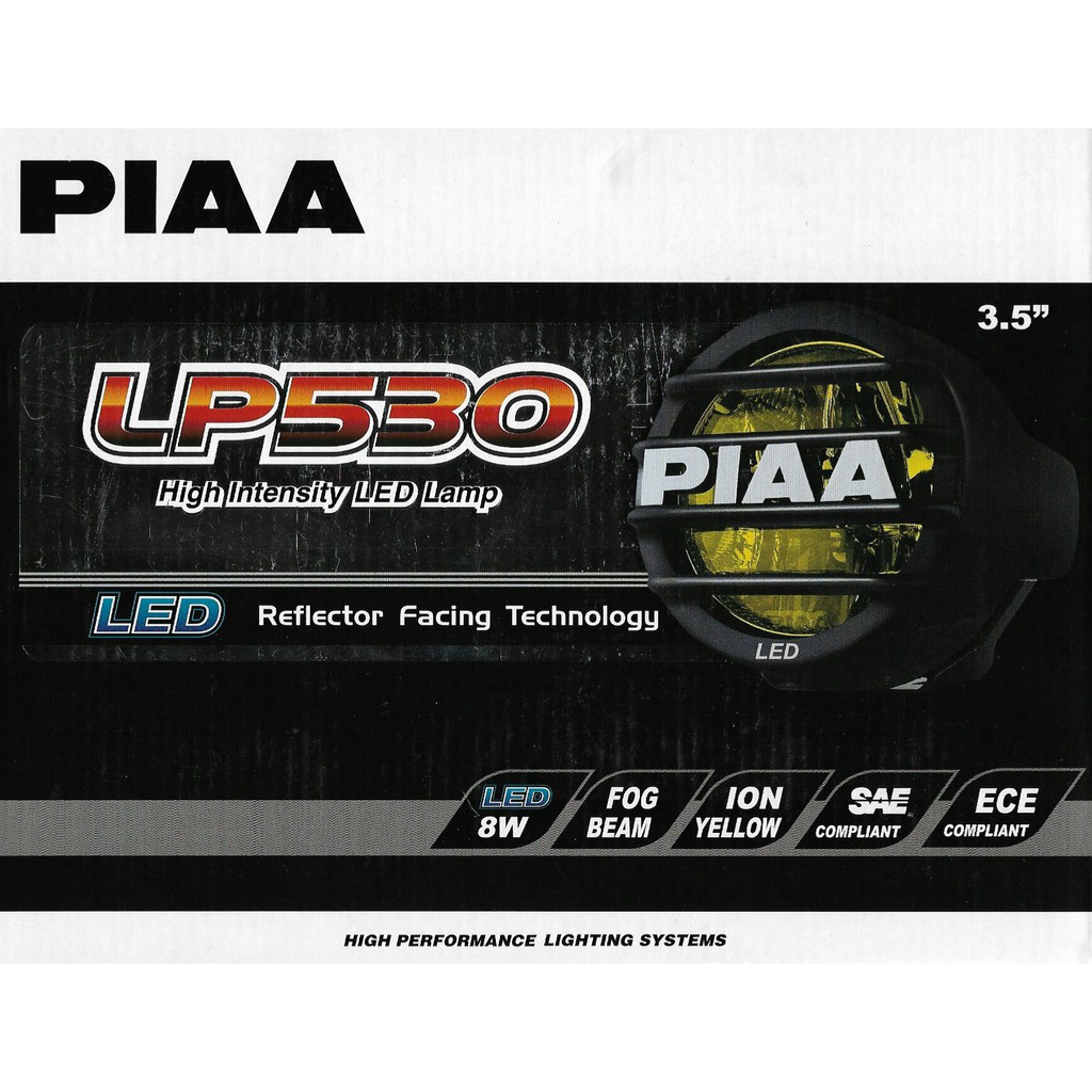 สปอร์ตไลท์PIAA LP530 3.5" Driving ion Yellow 2500K (รุ่นไม่มีชุดสายรีเรย์และสวิตซ์)
