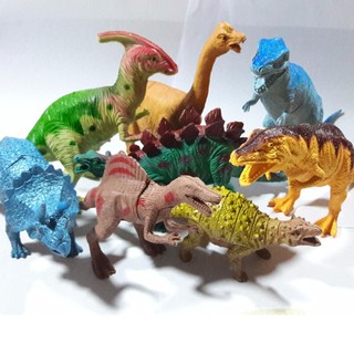 Tontoysชุดไดโนเสาร์ Dinosaurs 8สายพันธุ์