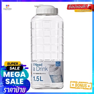 ขวดน้ำ LOCKNLOCK HAP812 1.5 ลิตร สีขาวWATER BOTTLE LOCKNLOCK HAP812 1.5L WHITE