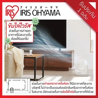(3 Years warranty) IRIS OHYAMA ไอริส โอยามะ พัดลมหมุนเวียนอากาศ พัดลมตั้งโต๊ะ WOOZOO รุ่น PCF-MKM18 สีชมพู สีฟ้า น่ารัก