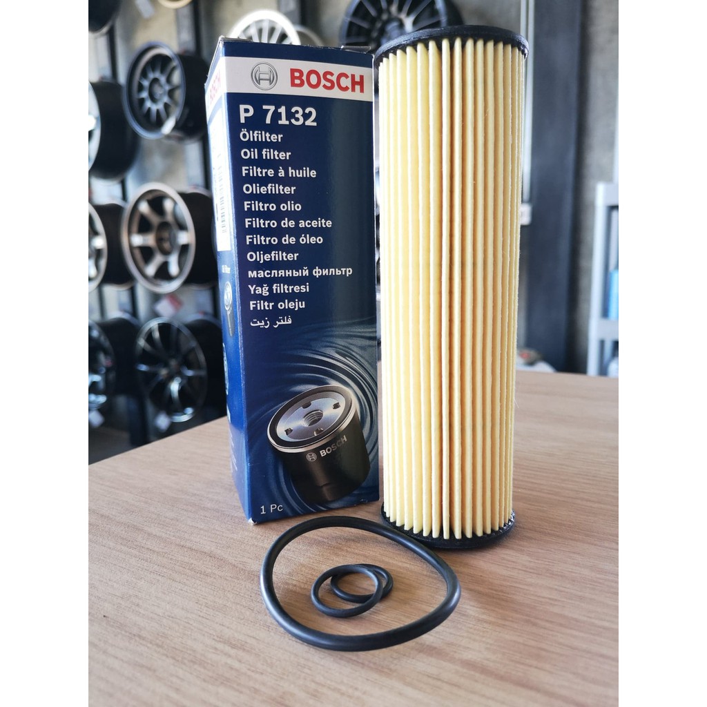 Bosch P7132 กรองน้ำมันเครื่อง Benz W212 E200 E250 W204 C180 C200 C250