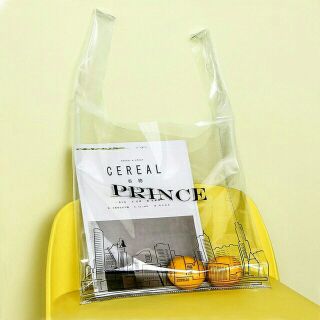 🎉พร้อมส่ง🎉กระเป๋าPVCใส