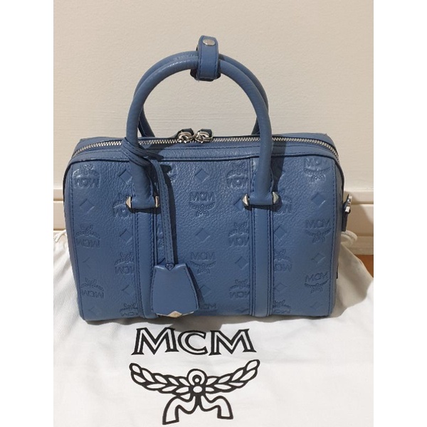 MCM mini boston bag(used)