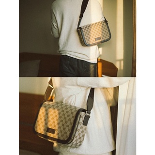 พรี GUCCI กุชชี่ 449172  Messenger กระเป๋าสะพาย กระเป๋าสะพายไหล่ ผู้ชาย กระเป๋าสะพายข้าง