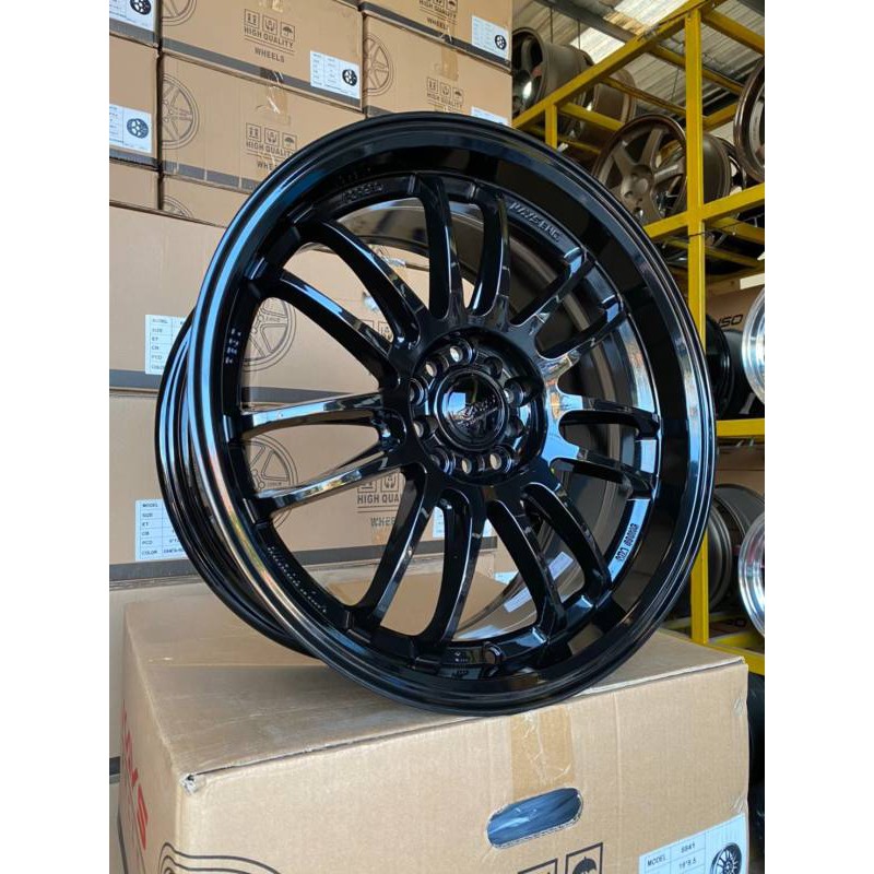 ล้อแม็กใหม่ RE30 - ขอบ18 งานKAYS (18 x 5 รู100/114.3) - หน้ากว้าง 8.5 x 8.5 ET35