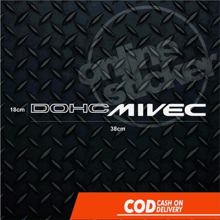 สติกเกอร์ Dohc Mivec สําหรับติดตกแต่ง | ตัดบน